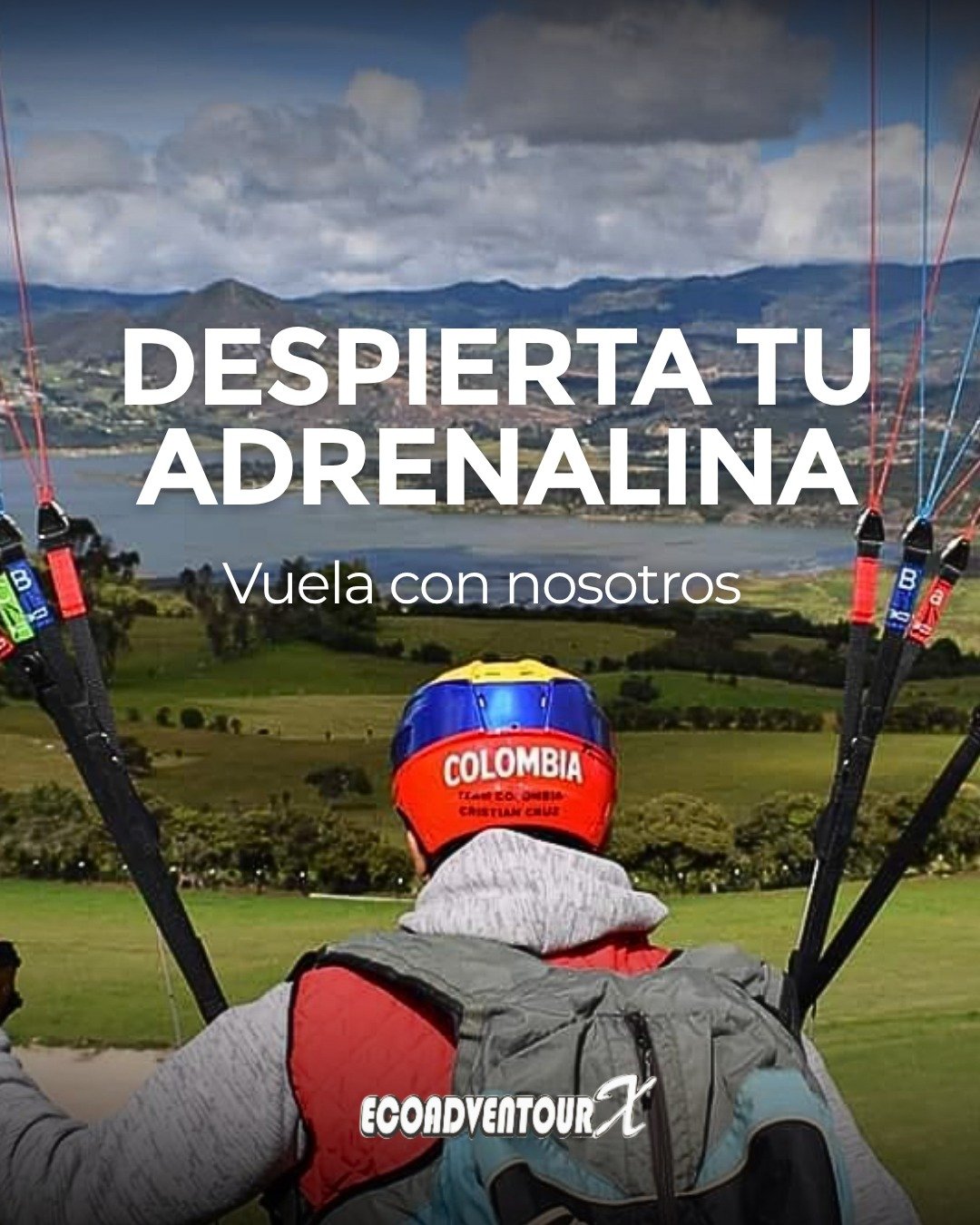 Pareja volando