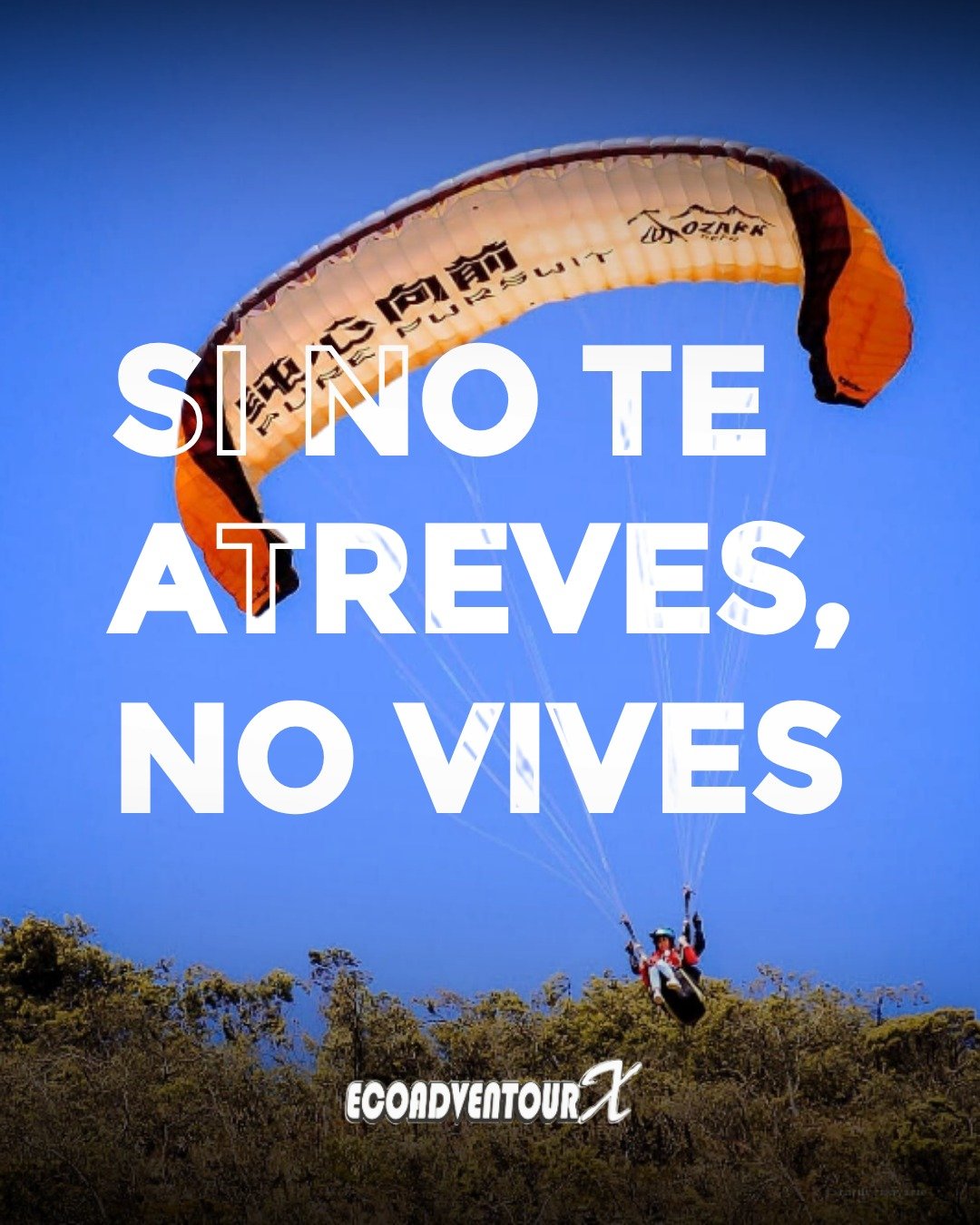 Aterrizaje en parapente